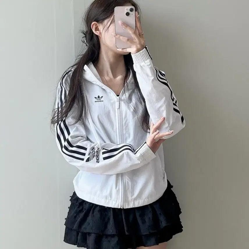 [BUNJANG] Adidas Windbreaker Jacket / 아디다스 바람막이