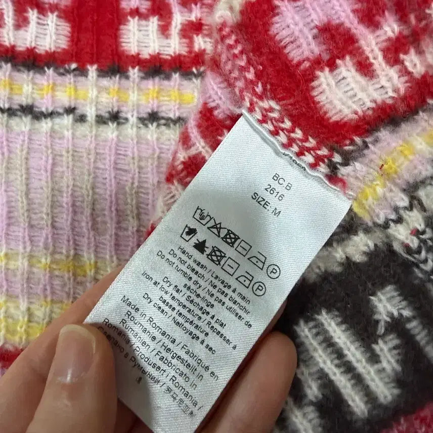[BUNJANG] GANNI Pattern Knit Cardigan / GANNI 가니 패턴 니트 가디건M