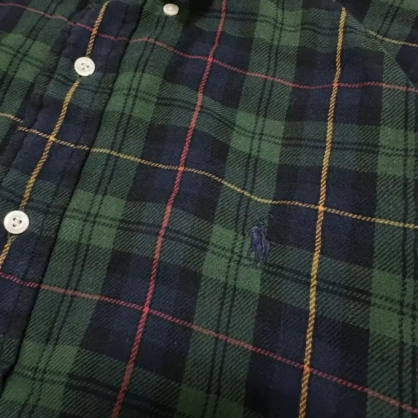 [SOLD OUT] 폴로 랄프로렌 그린 체크 셔츠