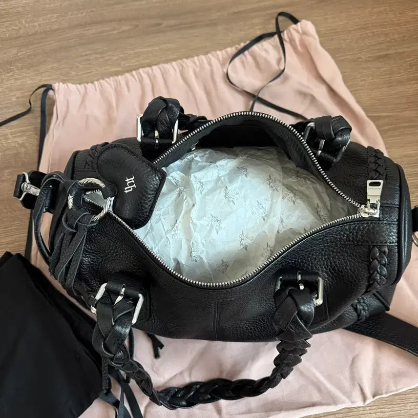 [BUNJANG] threetimes Braid Bag Black / threetimes braid bag 쓰리타임즈 브레이드백 블랙