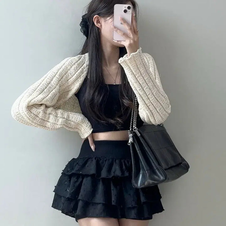[BUNJANG] The Open Product Bolero Cardigan / 더 오픈 프로덕트 볼레로