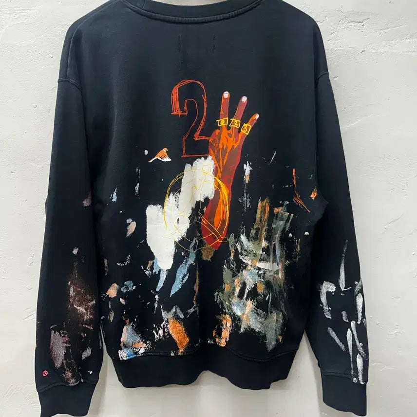 [BUNJANG] Jordan Artist Series Painting Sweatshirt XL / 조던 페인팅 맨투맨 아티스트 시리즈 XL(얇아요)