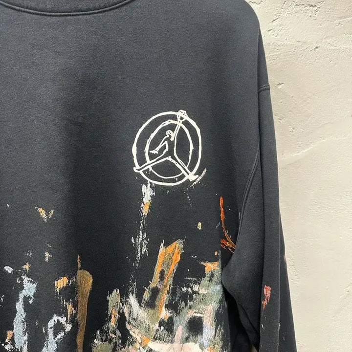 [BUNJANG] Jordan Artist Series Painting Sweatshirt XL / 조던 페인팅 맨투맨 아티스트 시리즈 XL(얇아요)