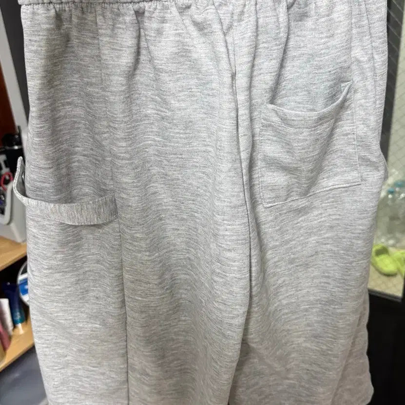 [BUNJANG] Gray Training Shorts / 회색 트레이닝 반바지