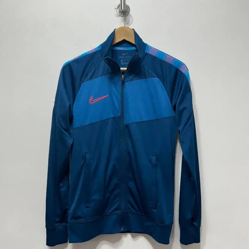 [BUNJANG] Nike Dri-FIT Blue Track Jacket Running S / 나이키 드라이핏 블루 트랙 자켓 러닝 S