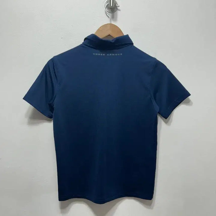 [BUNJANG] Under Armour Navy Polo Short-Sleeve T-Shirt / 언더아머 네이비 폴로 반팔 티셔츠 S 숏