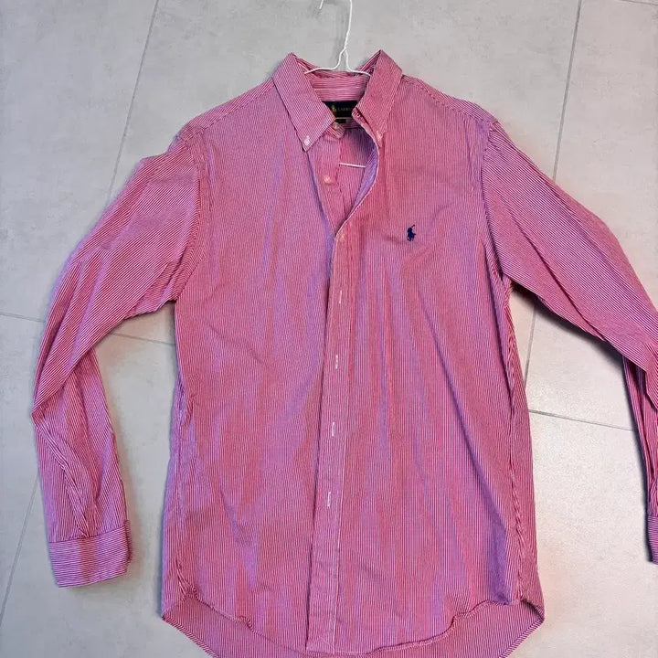 [BUNJANG] Polo Ralph Lauren Striped Shirt - Pink - Men&