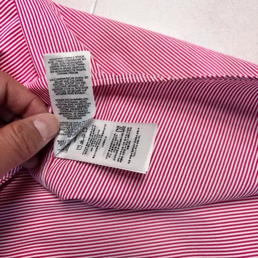 [BUNJANG] Polo Ralph Lauren Striped Shirt - Pink - Men&