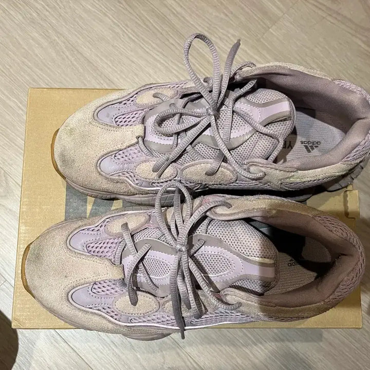[BUNJANG] Adidas Yeezy 500 Soft Vision Sneakers / 아디다스 이지 500 소프트 비전