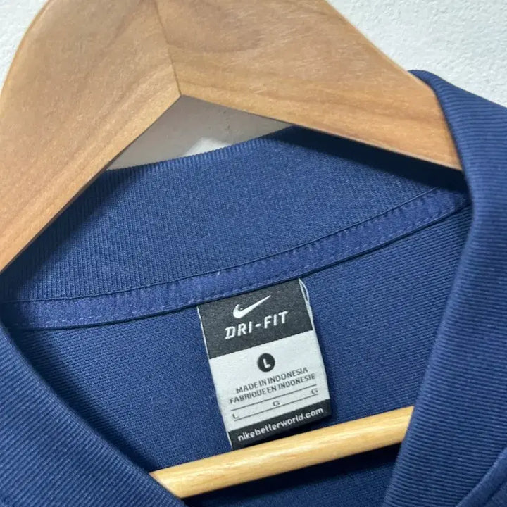 [BUNJANG] Nike Dri-FIT Navy Jersey Jacket L / 나이키 드라이핏 네이비 져지 자켓 L