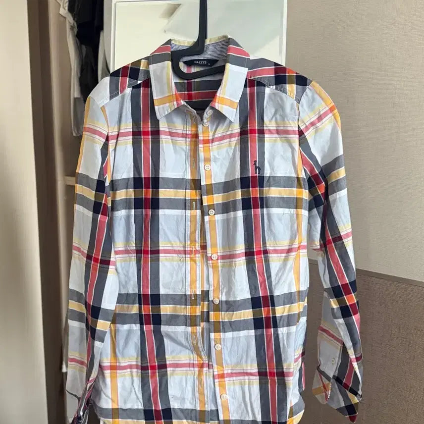[BUNJANG] Hazzys Multi Check Shirt / 헤지스 멀티 체크 셔츠