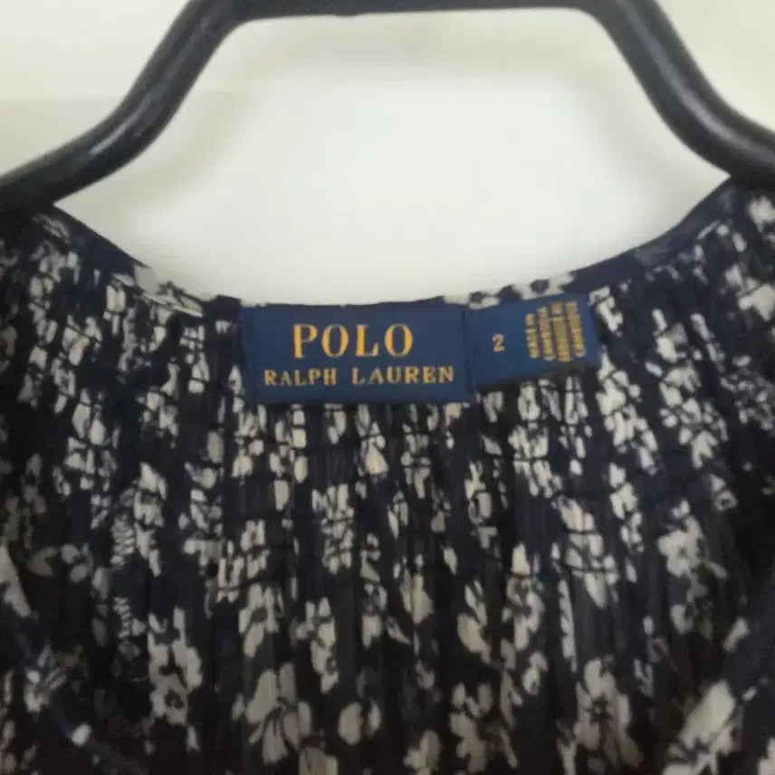 [BUNJANG] Polo Ralph Lauren Floral Long Dress / 폴로 랄프로렌 플로럴 롱원피스 네이비