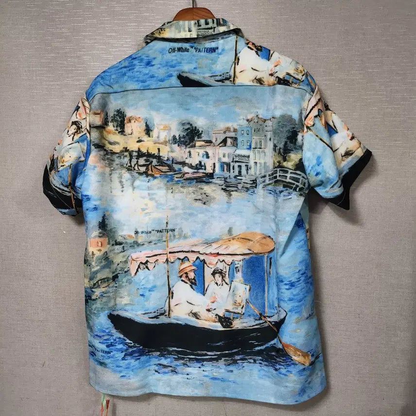 [SOLD OUT] 오프화이트 멀티 남방겸 셔츠