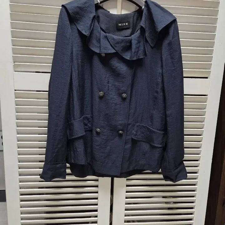 [BUNJANG] MINE Frill Neck Jacket / MINE 마인 프릴넥 자켓