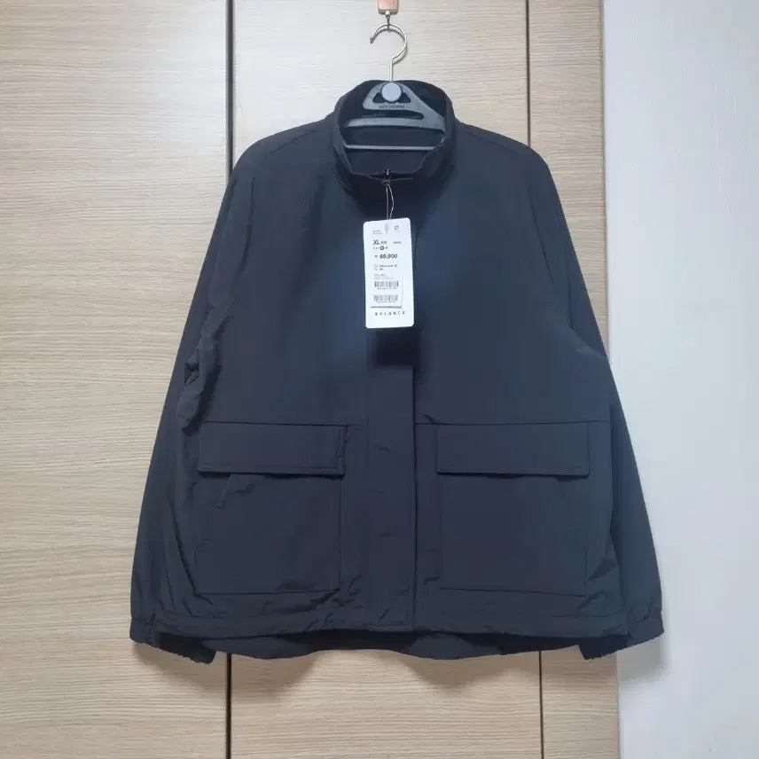 [BUNJANG] High-Neck Zip-Up Jumper (Black) / (새상품) 여성 점퍼