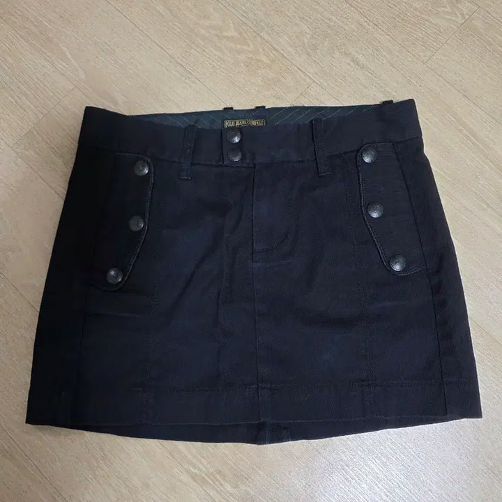 [BUNJANG] Polo Ralph Lauren Vintage Chino Mini Skirt Black / 폴로랄프로렌 빈티지 치노 미니 스커트 블랙 25