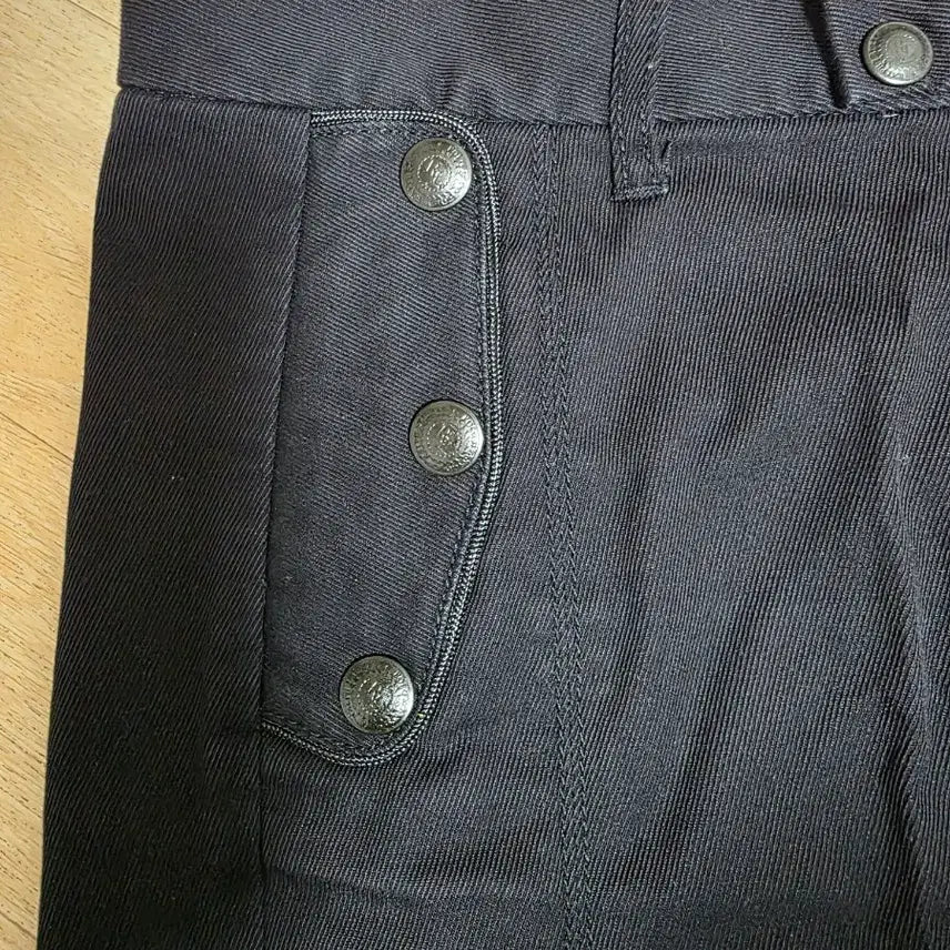 [BUNJANG] Polo Ralph Lauren Vintage Chino Mini Skirt Black / 폴로랄프로렌 빈티지 치노 미니 스커트 블랙 25