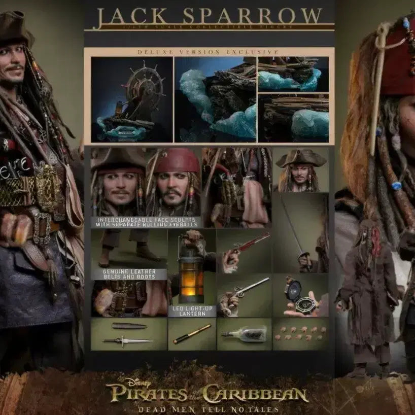 [BUNJANG] Hot Toys Jack Sparrow DX38 Deluxe Figure / 핫토이 잭 스패로우 dx38 디럭스 피규어 팝니다