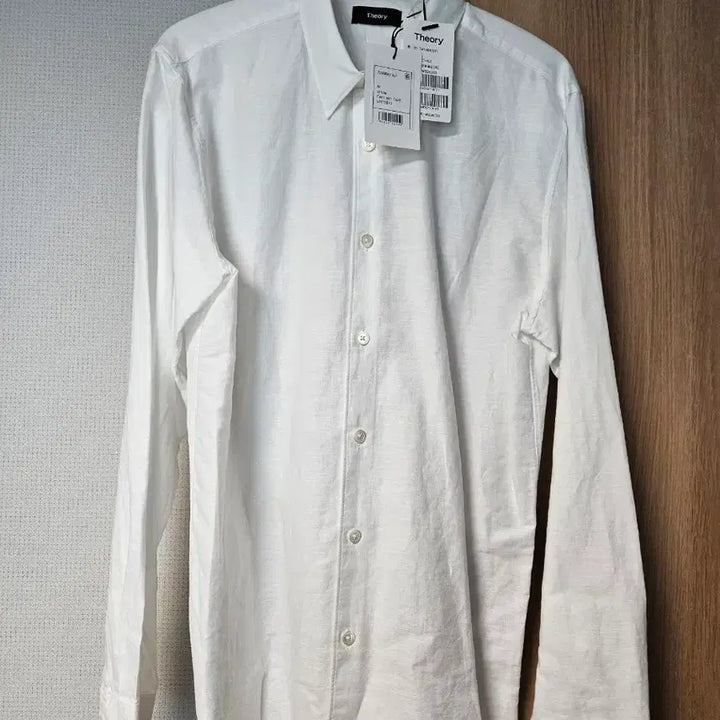 [BUNJANG] Theory Linen Shirt White M / 띠어리 린넨 셔츠(흰색, M)