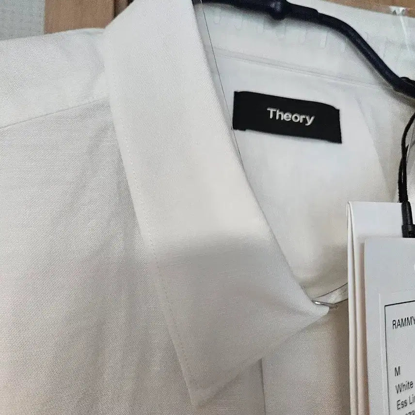 [BUNJANG] Theory Linen Shirt White M / 띠어리 린넨 셔츠(흰색, M)