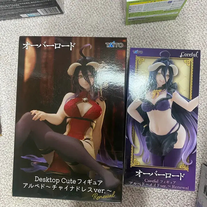[BUNJANG] Overlord Albedo Figure 4 Type Bundle Set / 택포]오버로드 알베도 피규어 3종 일괄