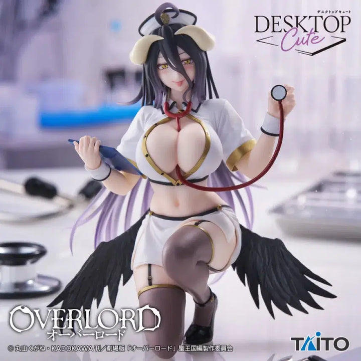 [BUNJANG] Overlord Albedo Figure 4 Type Bundle Set / 택포]오버로드 알베도 피규어 3종 일괄