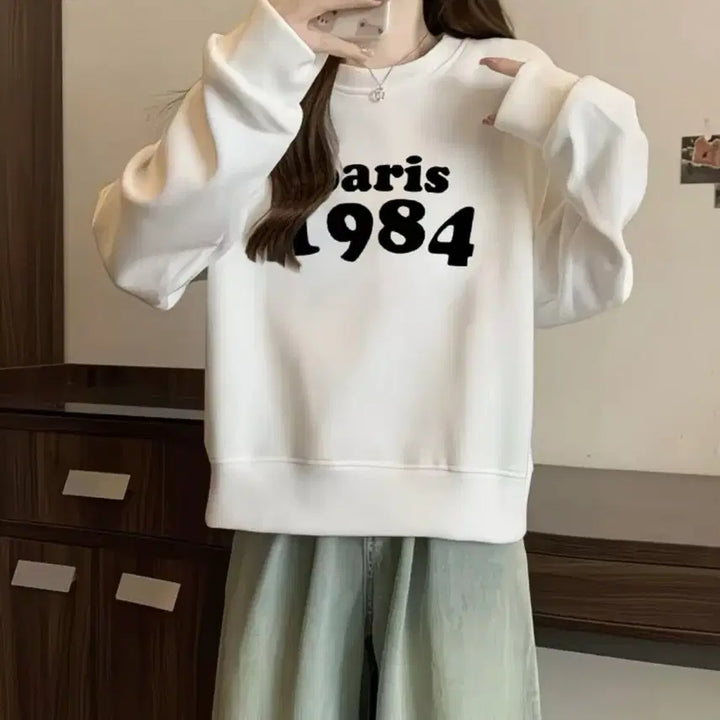 [BUNJANG] Logo Sweatshirt / 로고 맨투맨