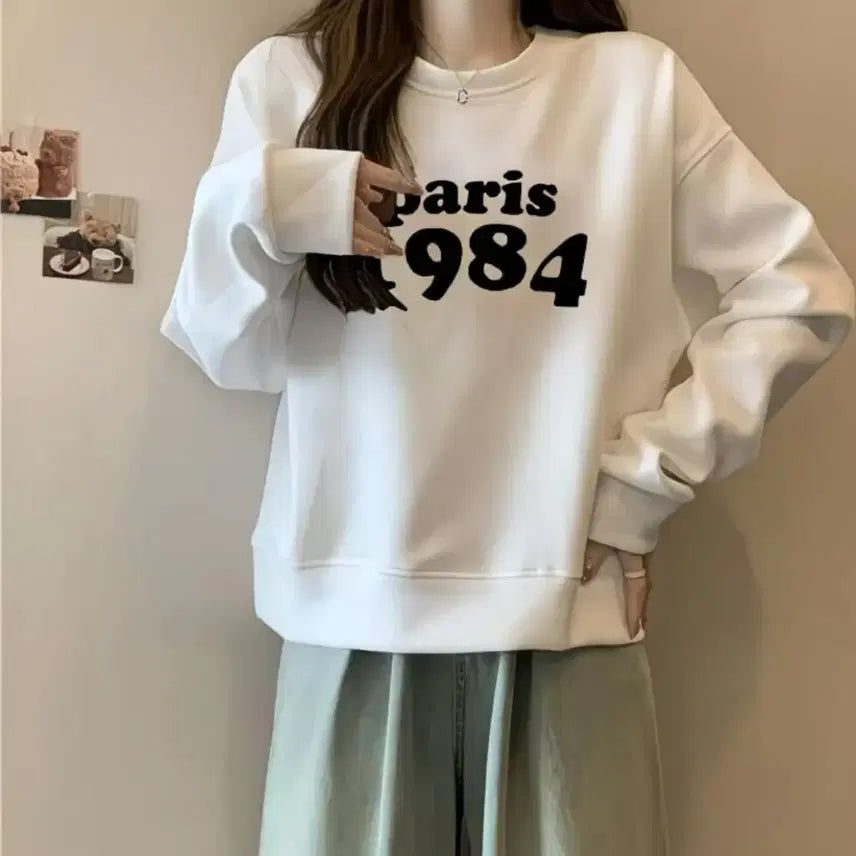 [BUNJANG] Logo Sweatshirt / 로고 맨투맨