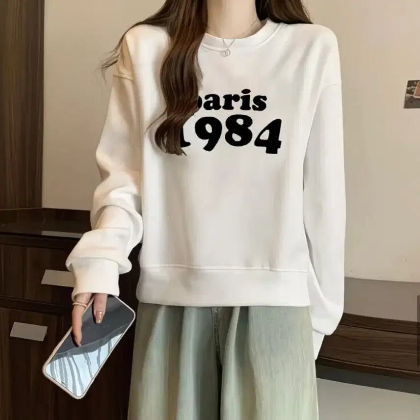 [BUNJANG] Logo Sweatshirt / 로고 맨투맨