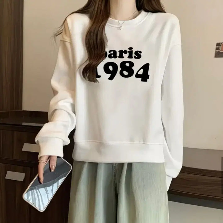 [BUNJANG] Logo Sweatshirt / 로고 맨투맨