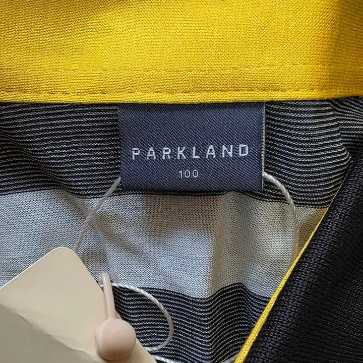 [BUNJANG] Parkland Striped Pocket Short-Sleeve T-Shirt / 파크랜드 반팔 100