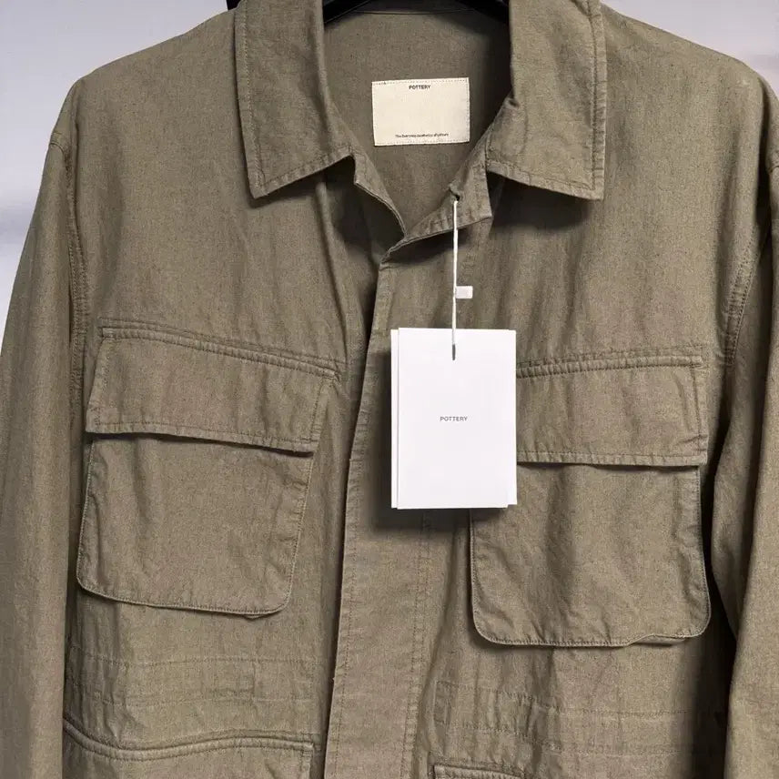 [BUNJANG] Postellic Organic Field Jacket Khaki / [4] 포터리 오가닉 필드자켓 카키 새상품