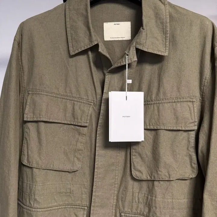 [BUNJANG] Postellic Organic Field Jacket Khaki / [4] 포터리 오가닉 필드자켓 카키 새상품