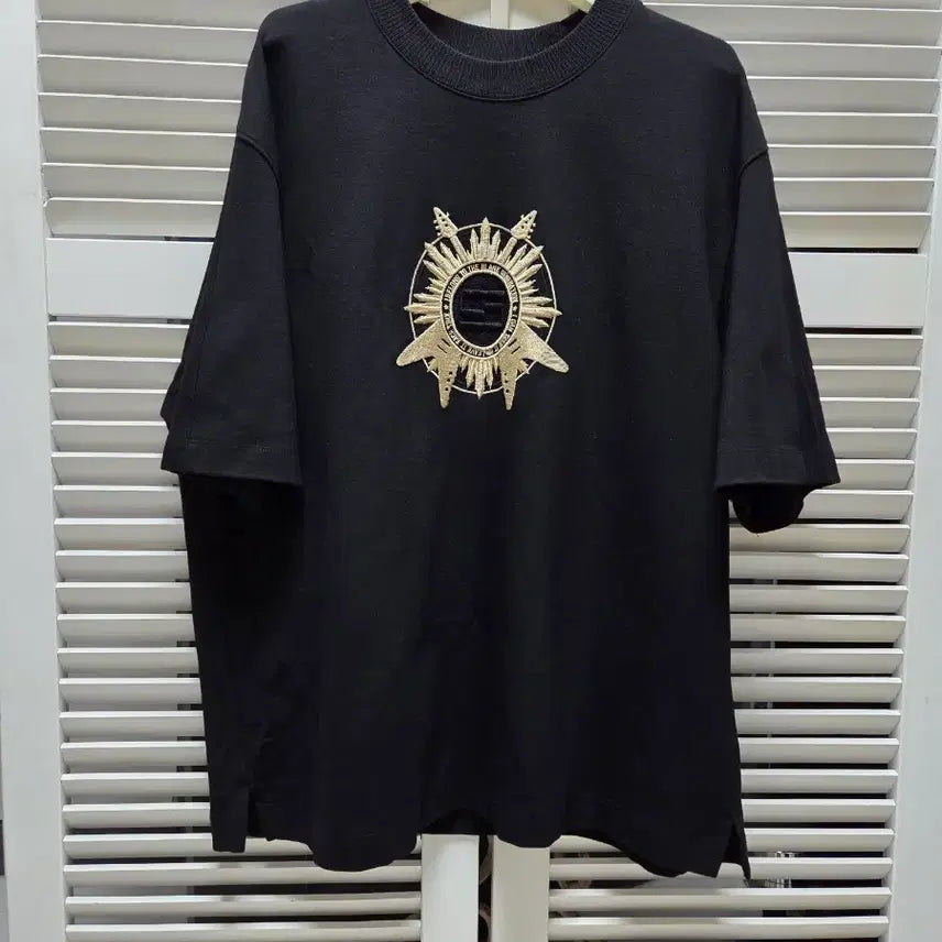 [BUNJANG] System Black Half-Sleeve T-Shirt / 시스템 블랙 반팔티셔츠