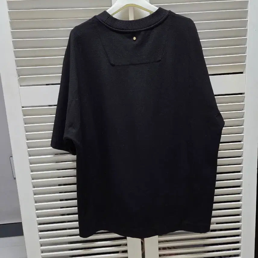 [BUNJANG] System Black Half-Sleeve T-Shirt / 시스템 블랙 반팔티셔츠
