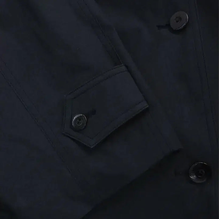 [BUNJANG] Nothing Written Volume Balmacaan Trench Coat / 낫띵리튼 Volume balmacaan trench (Dark navy)