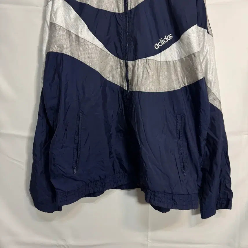 [BUNJANG] Adidas 90s Old School Windbreaker Jacket / 아디다스 90s 올드스쿨 바람막이 자켓