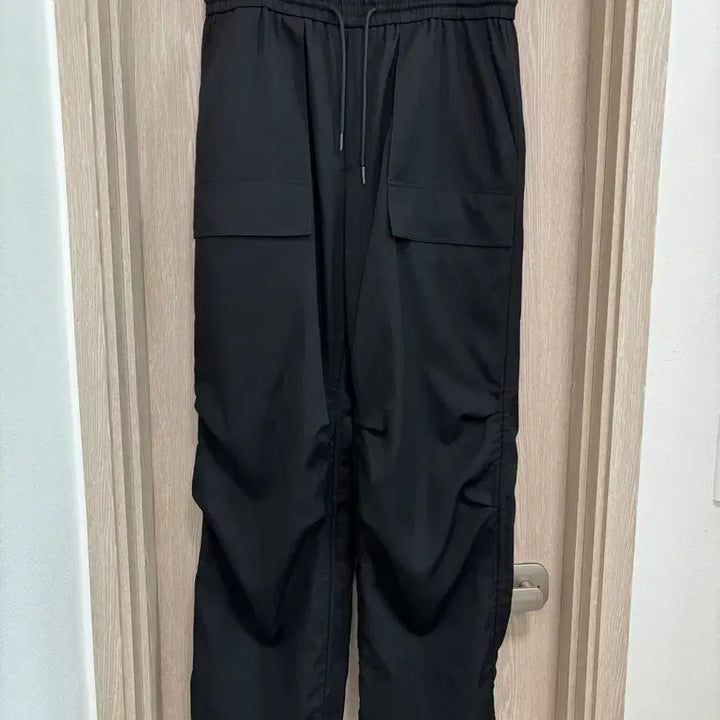 [BUNJANG] Juun.J Wool Puckering Wide Banding Pants Black / 25SS새상품급)준지 와이드 울 퍼커링 밴딩팬츠48/블랙