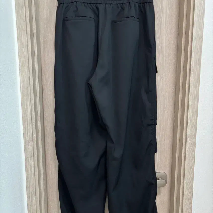 [BUNJANG] Juun.J Wool Puckering Wide Banding Pants Black / 25SS새상품급)준지 와이드 울 퍼커링 밴딩팬츠48/블랙