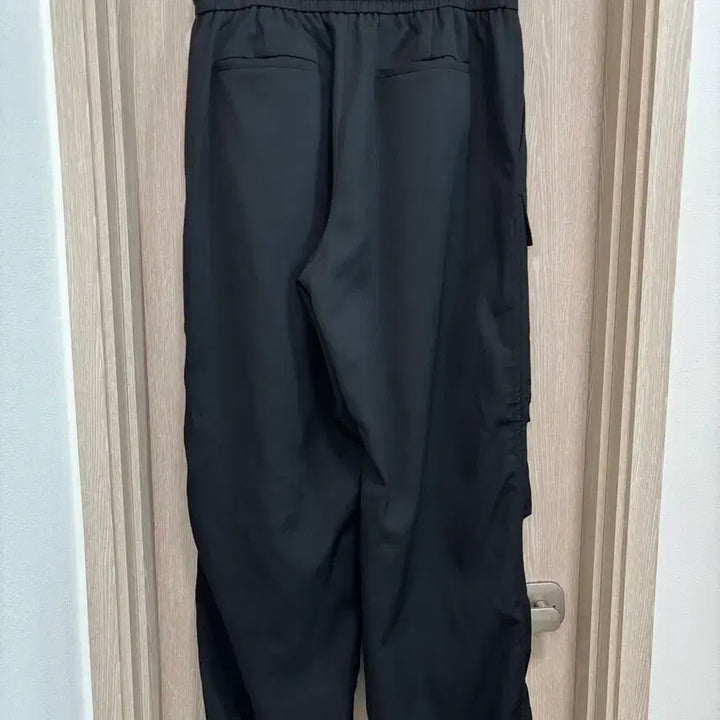 [BUNJANG] Juun.J Wool Puckering Wide Banding Pants Black / 25SS새상품급)준지 와이드 울 퍼커링 밴딩팬츠48/블랙
