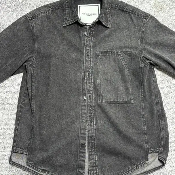 [BUNJANG] Wooyoungmi Long Sleeve Denim Shirt Size 52 / 우영미 긴팔 데님