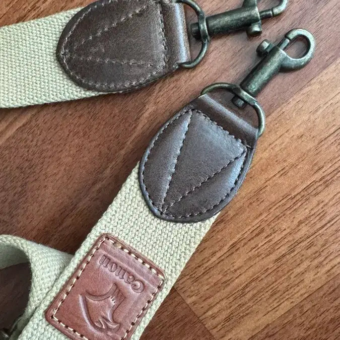 [BUNJANG] Canon Camera Bag Strap (Beige) / 캐논 가방 스트랩 베이지 가방끈 canon