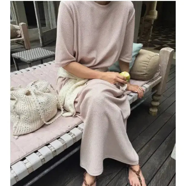 [BUNJANG] Wicomo Julia Dress Baby Pink New / 위꼬모 줄리아 드레스 새상품