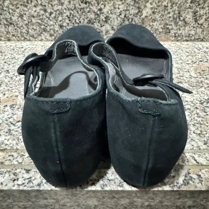 [BUNJANG] Camper Mary Jane Suede Flats Black 38 / 캠퍼 CAMPER 메리제인 38 플랫 245 스웨이드 블랙
