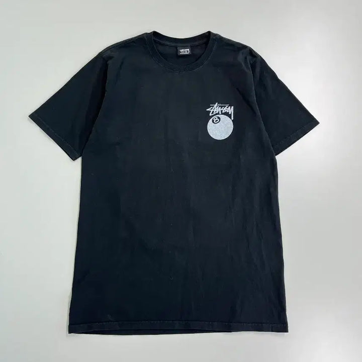 [BUNJANG] Stussy 8-Ball Pigment Dyed T-Shirt Black / [정품] 스투시 8볼 피그먼트 다이드 티셔츠 블랙 반팔티