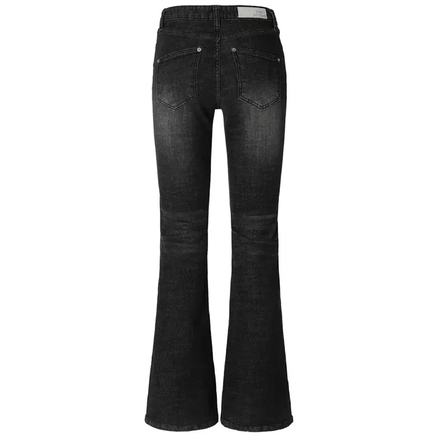 [BUNJANG] Inegi Vintage Scratch Bootcut Jeans Black / 이네기 Vintage Scratch Bootcut Jeans 블랙