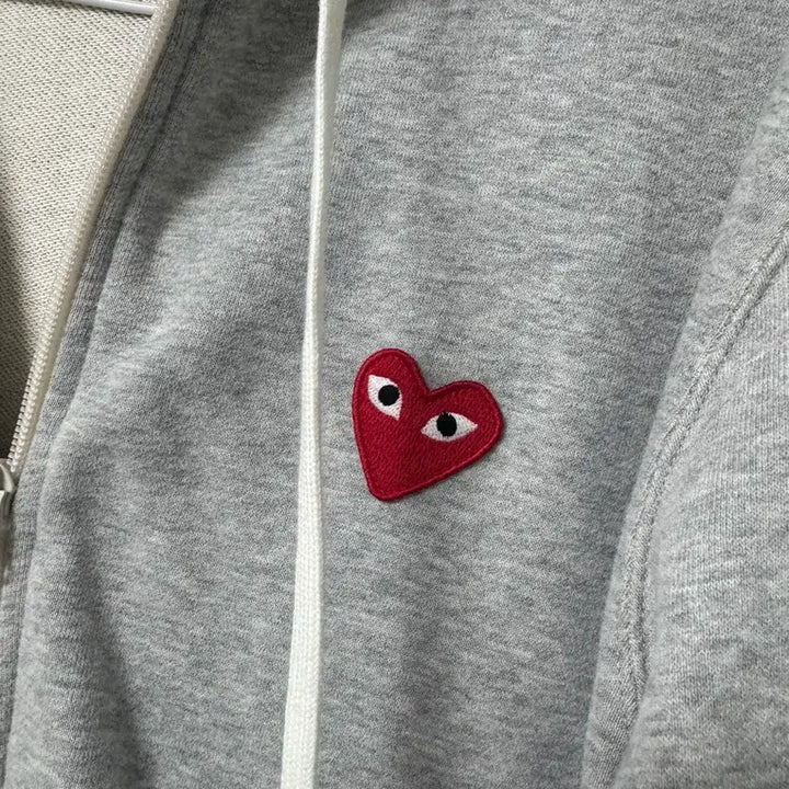 [BUNJANG] Comme des Garcons Gray Hoodie / 꼼데가르송 회색 후드집업
