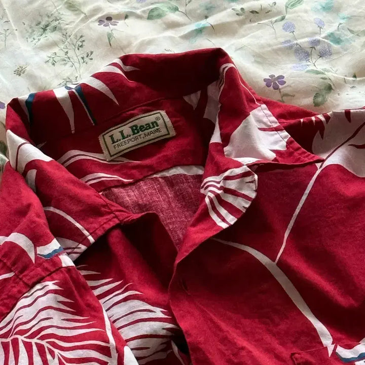 [BUNJANG] L.L.Bean Hawaiian Shirt / 엘엘빈 하와이안 셔츠