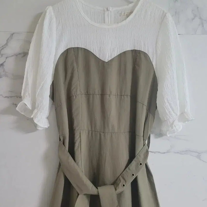[BUNJANG] Plastic Island One-Piece Dress / 플라스틱 아일랜드 원피스