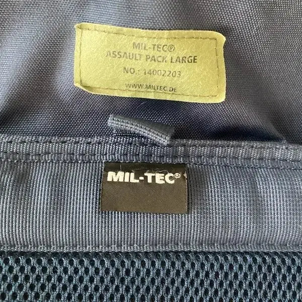 [BUNJANG] Navy Tactical Backpack / 네이비색 택티컬 백팩 가방